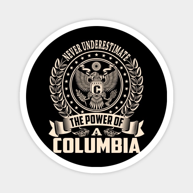 COLUMBIA Magnet by Darlasy
